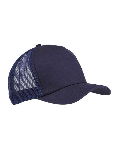 Big Accessories Twill Trucker Cap