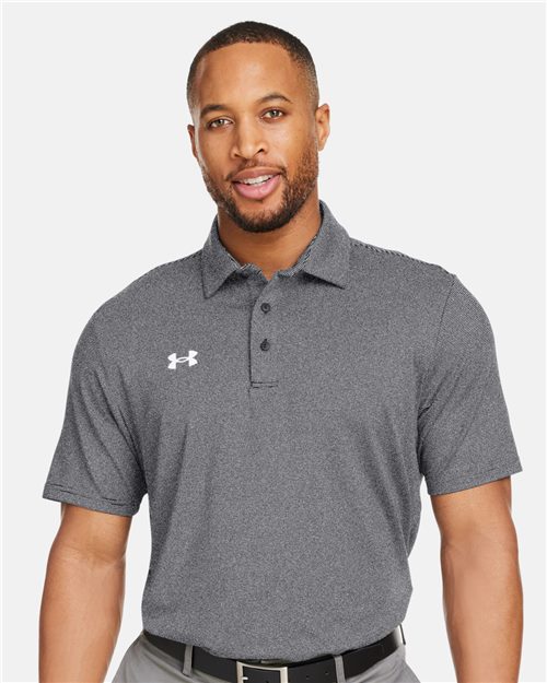 Under Armour Men's Destin Drive Striped Performance Polo