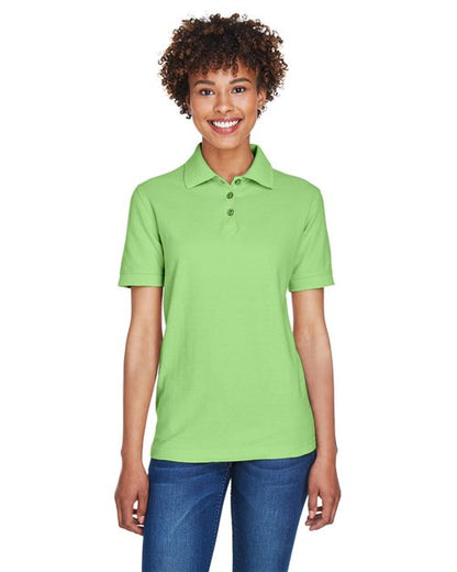UltraClub Women's Whisper Pique Polo