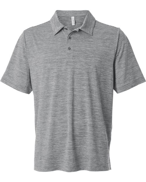 Team 365 Men's Relay Heathered Stripe Polo