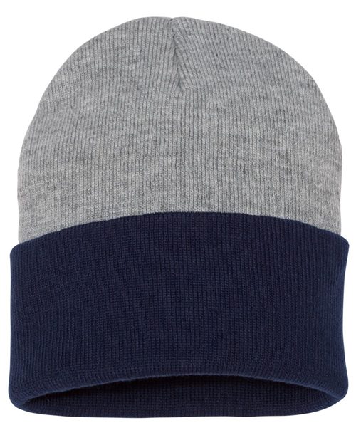 Sportsman 12" Color Blocked Cuffed Beanie