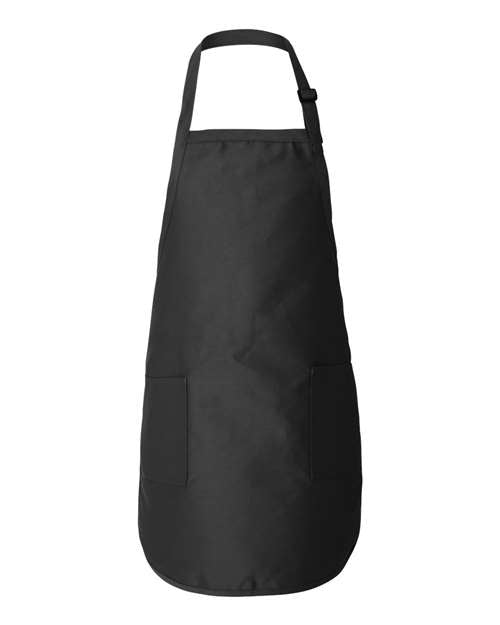 Q-Tees Full-Length Apron with Pockets