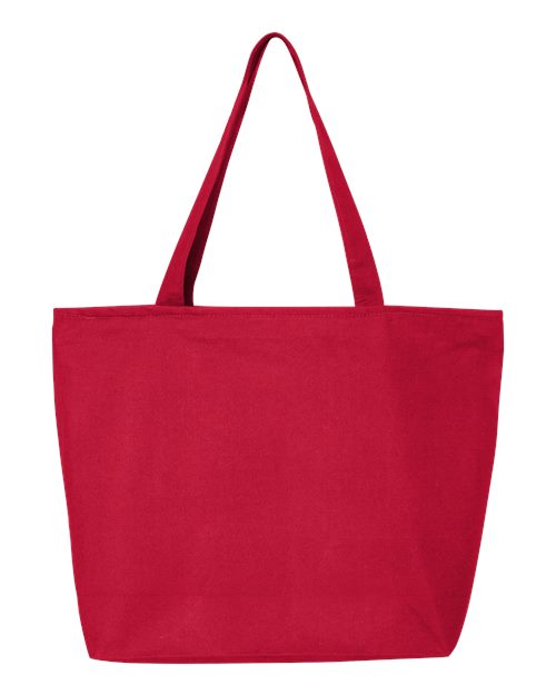 Q-Tees 25L Zippered Tote