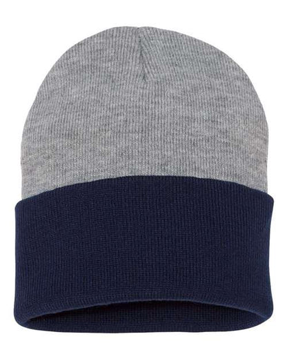 Sportsman 12" Color Blocked Cuffed Beanie