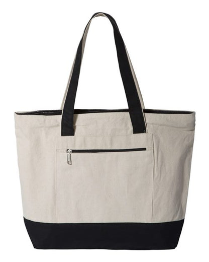Q-Tees 19L Zippered Tote