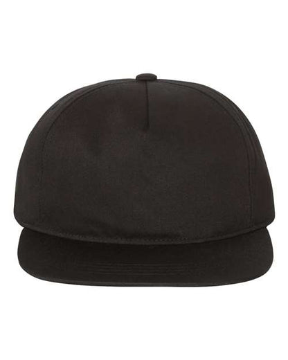 YP Classics Lightly-Structured Five-Panel Snapback Cap