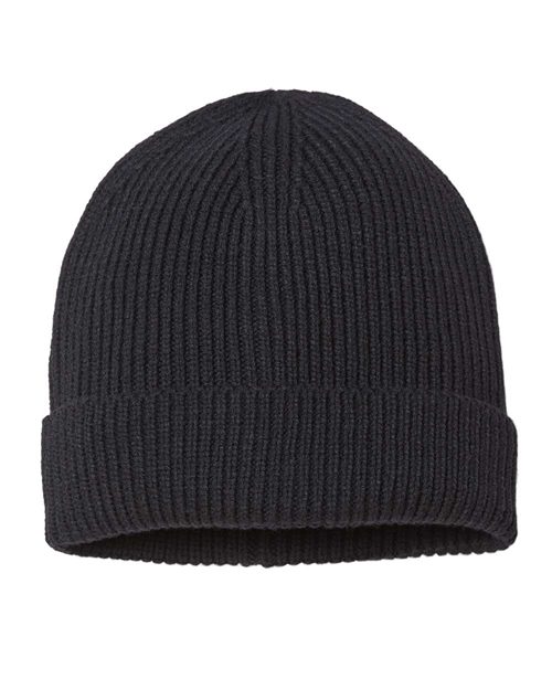 Atlantis Headwear Sustainable Fine Rib Cuffed Beanie
