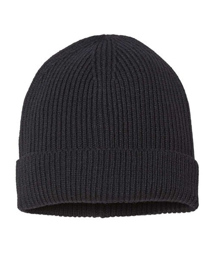 Atlantis Headwear Sustainable Fine Rib Cuffed Beanie