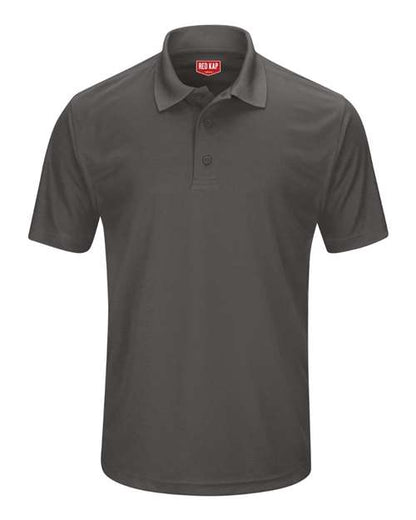 Red Kap Men's Short Sleeve Performance Knit Pocketless Core Polo