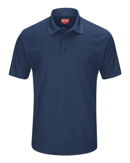 Red Kap Men's Short Sleeve Performance Knit Pocketless Core Polo