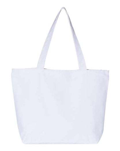 Q-Tees 25L Zippered Tote