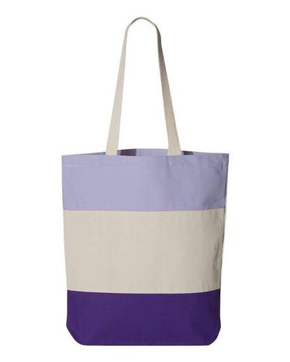 Q-Tees 11L Tri-Color Tote