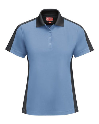 Red Kap Women's Performance Knit Two-Tone Polo