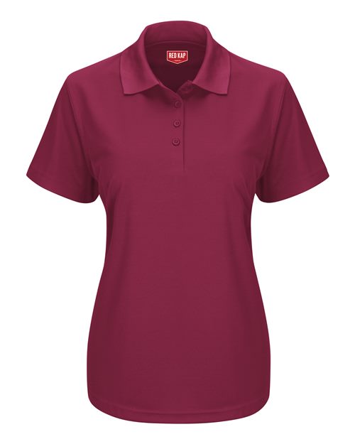 Red Kap Women's Performance Knit Pocketless Core Polo