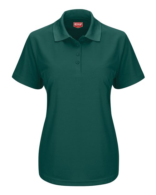 Red Kap Women's Performance Knit Pocketless Core Polo