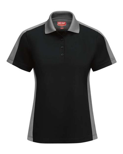 Red Kap Women's Performance Knit Two-Tone Polo