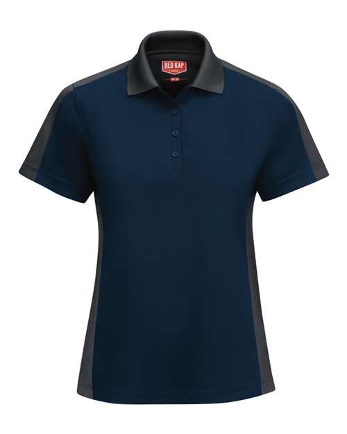 Red Kap Women's Performance Knit Two-Tone Polo