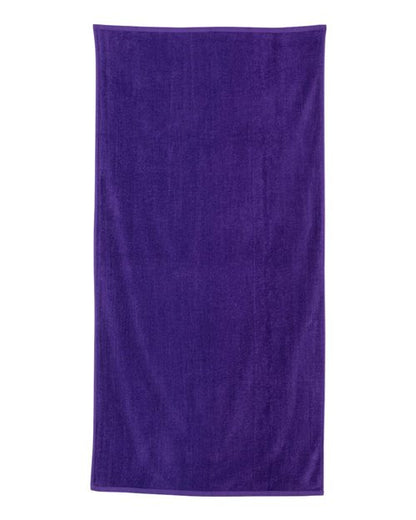 Q-Tees Velour Beach Towel