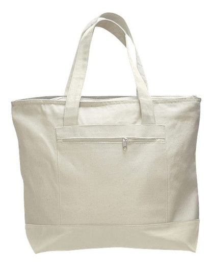 Q-Tees 19L Zippered Tote