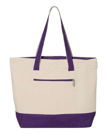 Q-Tees 19L Zippered Tote
