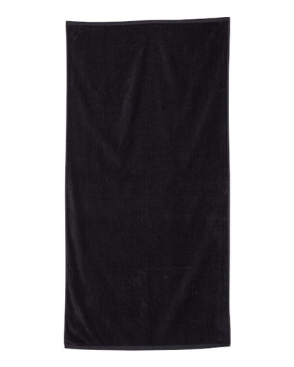 Q-Tees Velour Beach Towel