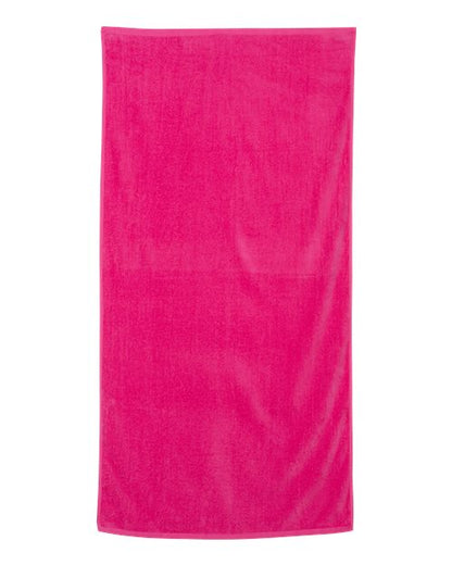 Q-Tees Velour Beach Towel