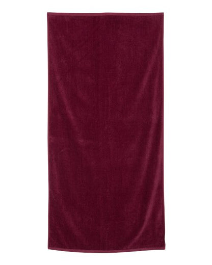 Q-Tees Velour Beach Towel