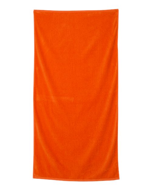 Q-Tees Velour Beach Towel