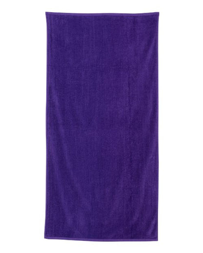 Q-Tees Velour Beach Towel
