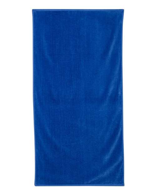 Q-Tees Velour Beach Towel