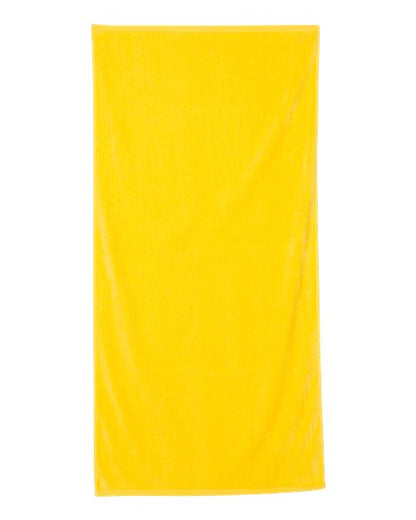 Q-Tees Velour Beach Towel