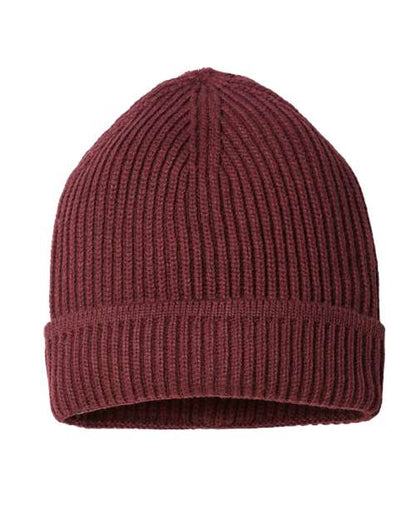 Atlantis Headwear Sustainable Finish Edge Cuffed Beanie
