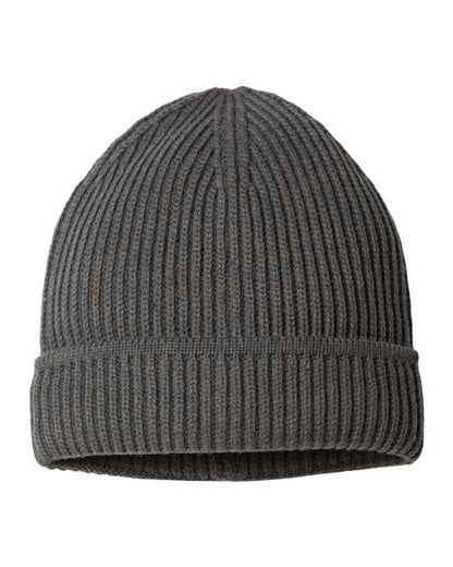 Atlantis Headwear Sustainable Finish Edge Cuffed Beanie