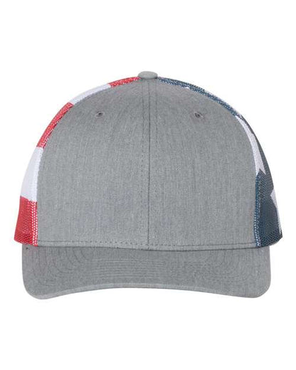 Richardson Printed Mesh Trucker Cap