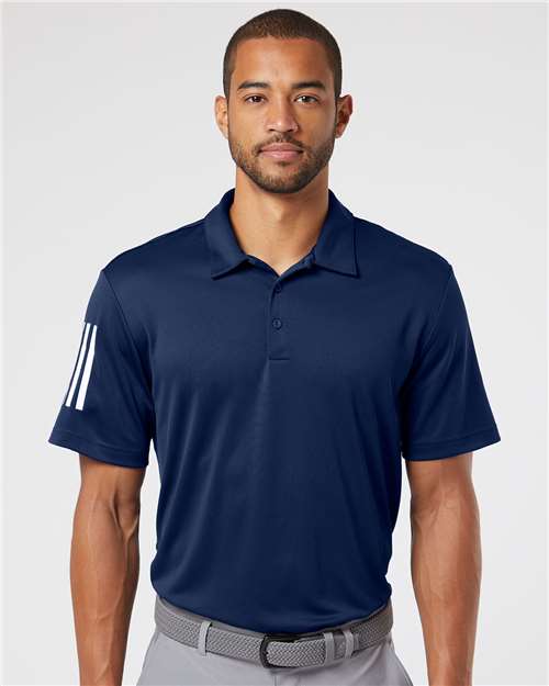 Adidas Men's Floating 3-Stripes Polo
