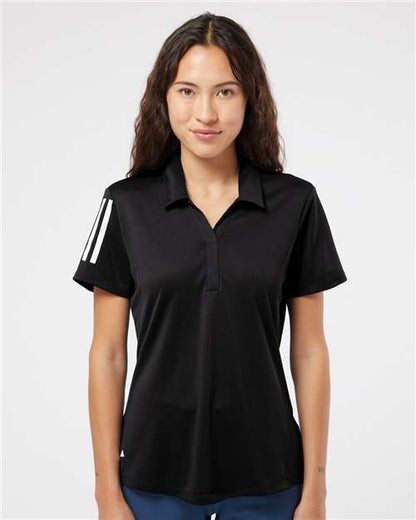 Adidas Women's Floating 3-Stripes Polo