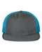 Charcoal/ Cyan