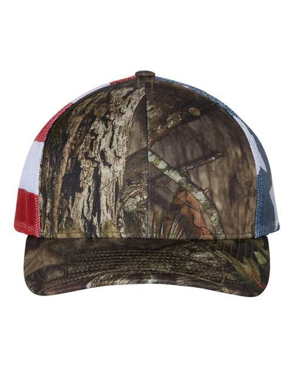 Richardson Printed Mesh Trucker Cap