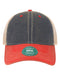 Navy/ Scarlet Red/ Khaki