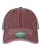 Burgundy/ Grey
