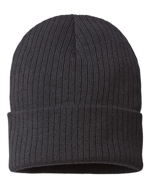 Atlantis Headwear Sustainable Rib Cuffed Beanie