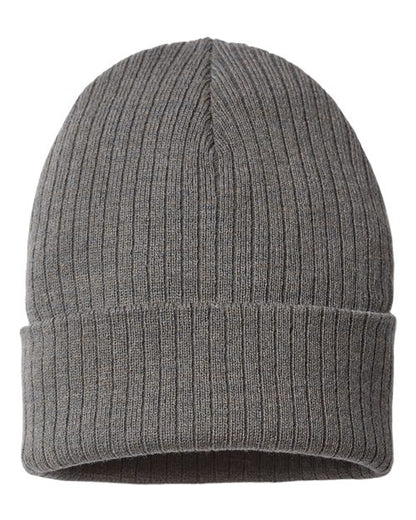 Atlantis Headwear Sustainable Rib Cuffed Beanie