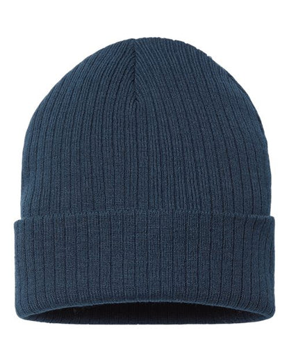 Atlantis Headwear Sustainable Rib Cuffed Beanie