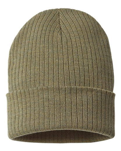 Atlantis Headwear Sustainable Rib Cuffed Beanie