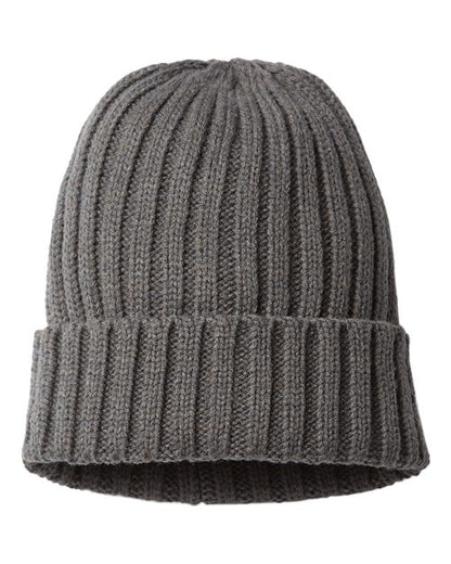 Atlantis Headwear Sustainable Cable Knit Cuffed Beanie