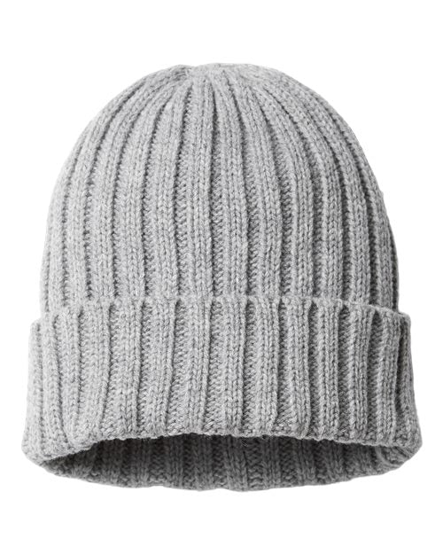 Atlantis Headwear Sustainable Cable Knit Cuffed Beanie