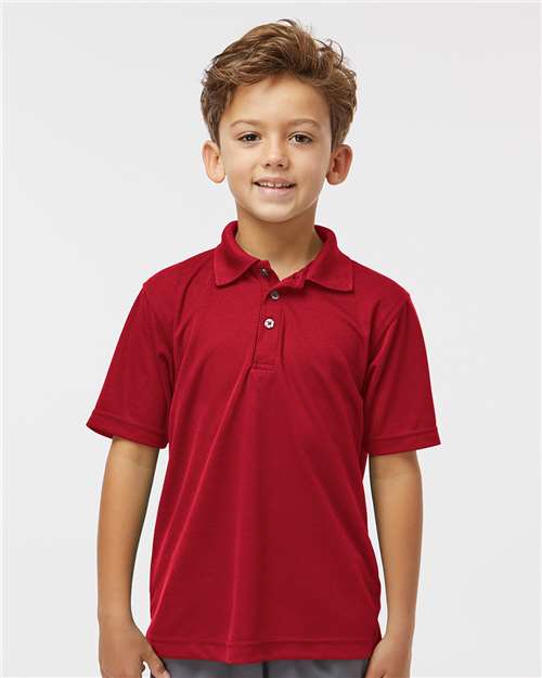 Paragon Youth Saratoga Performance Mini Mesh Polo