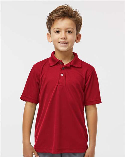 Paragon Youth Saratoga Performance Mini Mesh Polo