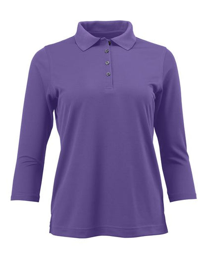 Paragon Women's Lady Palm Three-Quarter Sleeve Polo